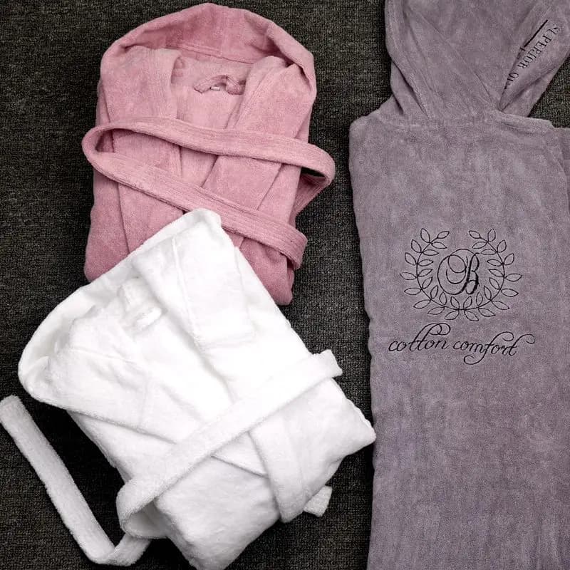 Accappatoi da donna con cappuccio invernale in cotone spesso indumenti da notte vestiti per la casa asciugamano caldo accappatoio vestaglie per le donne Kimono Robe