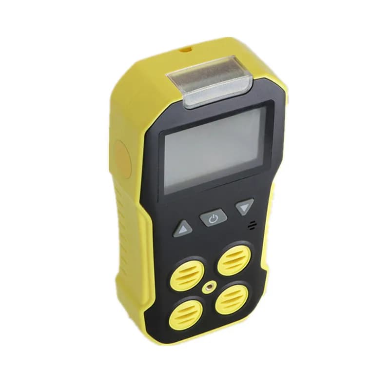 Vendita calda Analizzatore di gas O2 H2S Rilevatore di perdite di gas monossido di carbonio CO con rilevatore di gas di allarme sonoro con zumbido luminoso