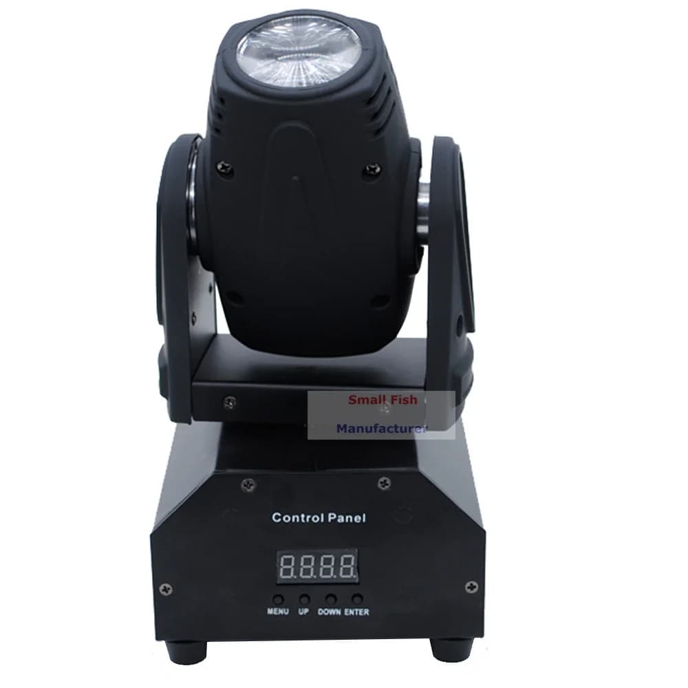 2 pezzi luci da palco a led 10W 4in1 RGBW mini testa mobile spot wash light DMX DJ discoteca par proiettore laser suono illuminazione del club del partito