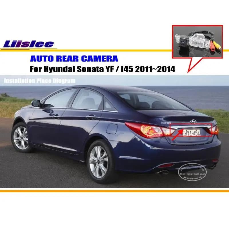Telecamera di Retromarcia per Hyundai Sonata YF i45 2011-2016, Accessorio HD CVBS per Parcheggio e Visione Posteriore