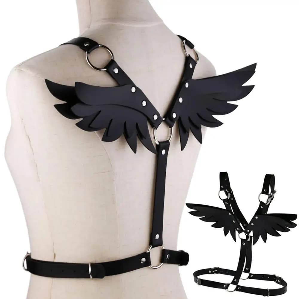 New Beautiful Ali Black Boar Women Body Chain Punk Finishes Summer Party lingerie cage harness body jewelry rave