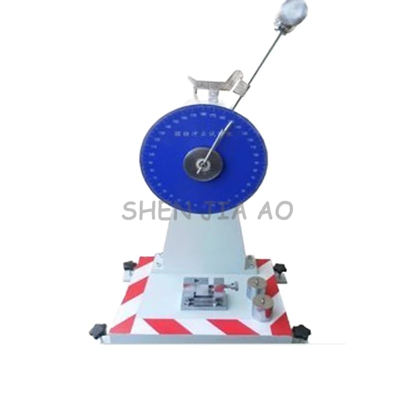 Pendulum impact testing machine testing machine for impact resistance of plastic products laboratory equipment 1pc