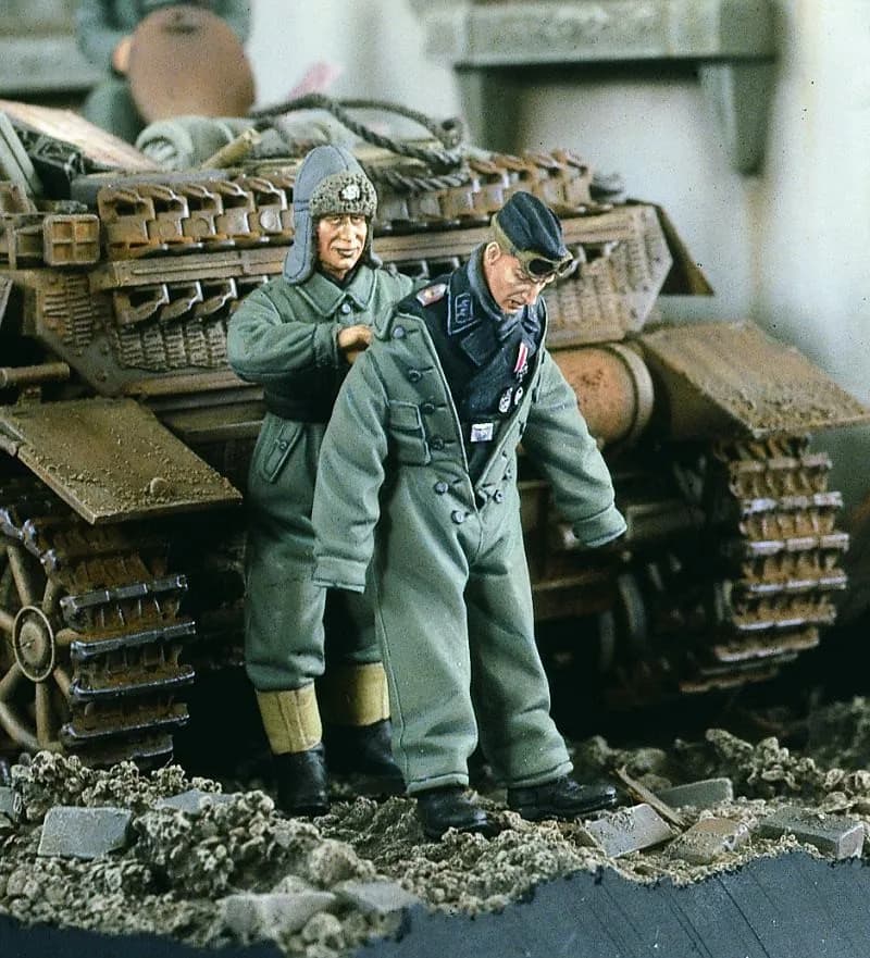 Kit modello 1/35 kit in resina autocisterna condimento per freddo