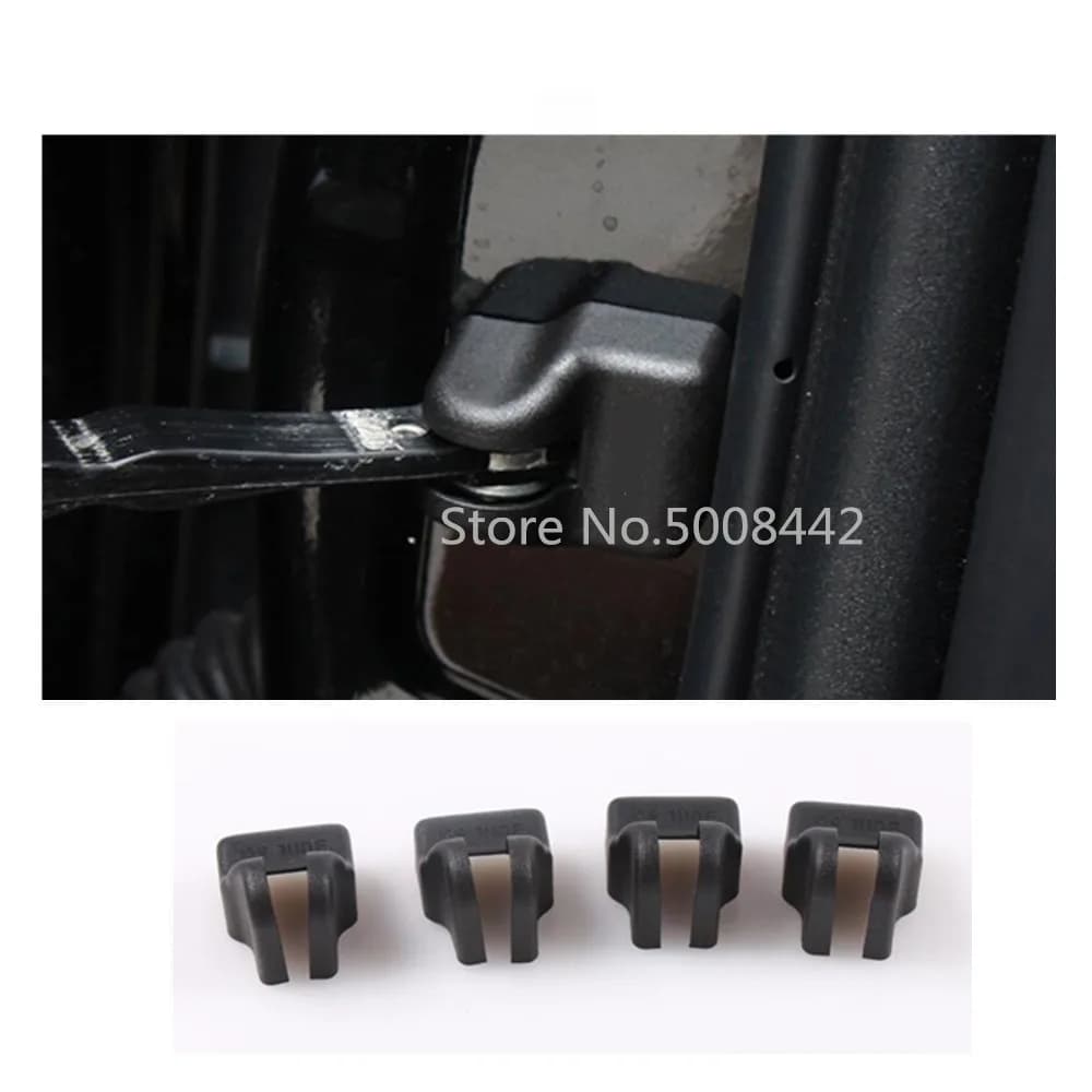 Per Volkswagen VW Polo Hatchback 2019 2020 2021 2022 2023 - Protezione per Chiavi e Fermi Porta Auto (4 Pezzi)