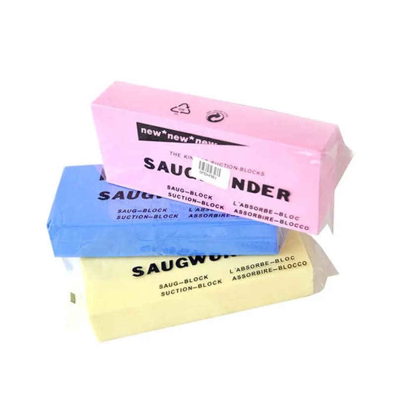 3pcs/lot Car Washing Sponge Ultra Soft PVA Absorbent Sponges Car Sponge Waste-Absorbing Car Detailing Wash Tools For Automobile