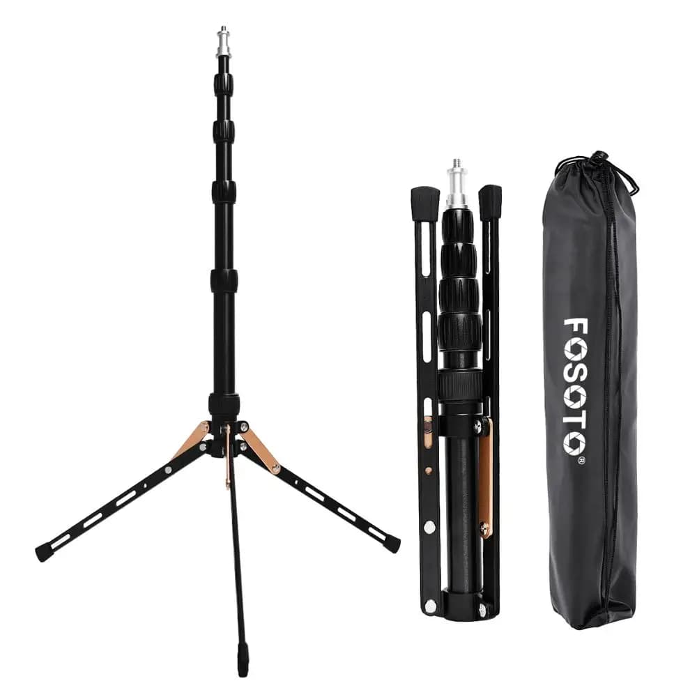 Fusitu FT-140 treppiede portatile 1.23m per fotocamera telefono Studio fotografico illuminazione fotografica Flash ombrelli riflettore