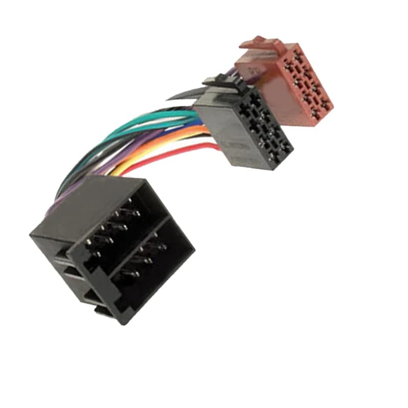 ISO Radio Adapter Plug Connector Cable for MERCEDES Viano W638 Vito W638 Sprinter1 A-class E -class V class M-class CLK