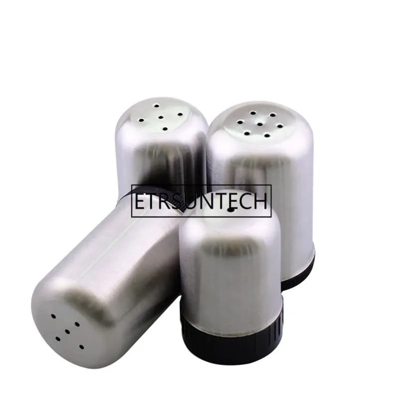 Set di 100 Pezzi in Acciaio Inox, Contenitori Magnetici per Spezie, Saliera e Pepiera, Set di Barattoli per Condimenti, Bottiglie da Cucina, Utensili da Cucina