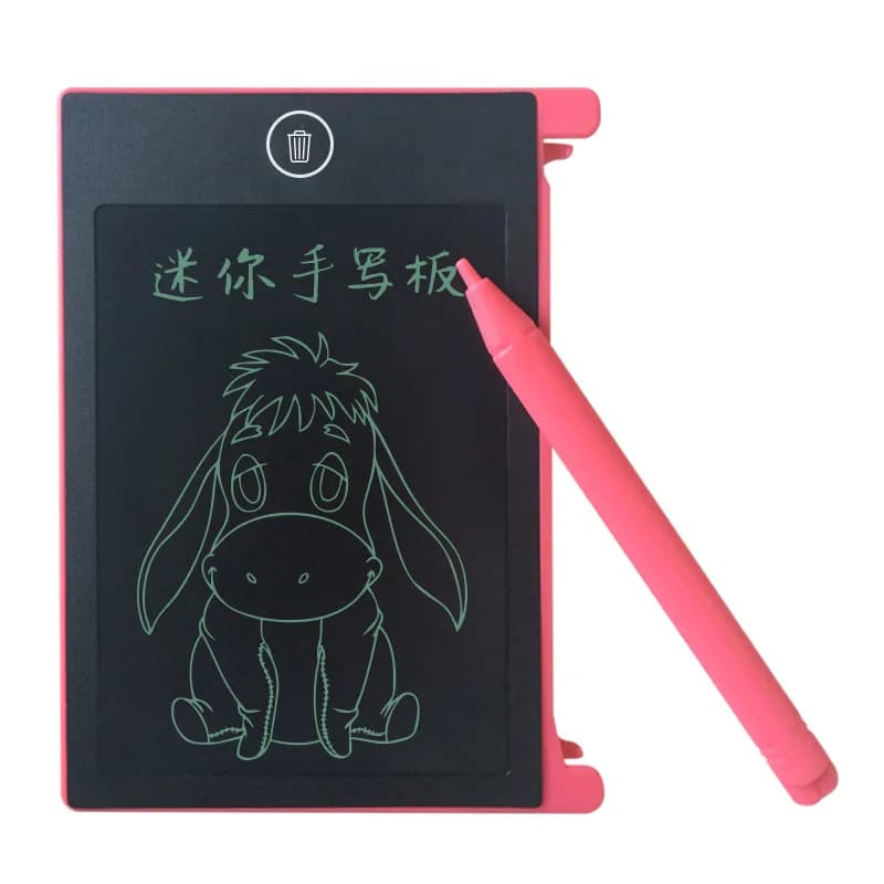 Tavoletta da scrittura LCD da 4,4 pollici Tavoletta da disegno digitale Tavolette per scrittura a mano Tavoletta elettronica portatile Scheda ultrasottile Mini A066