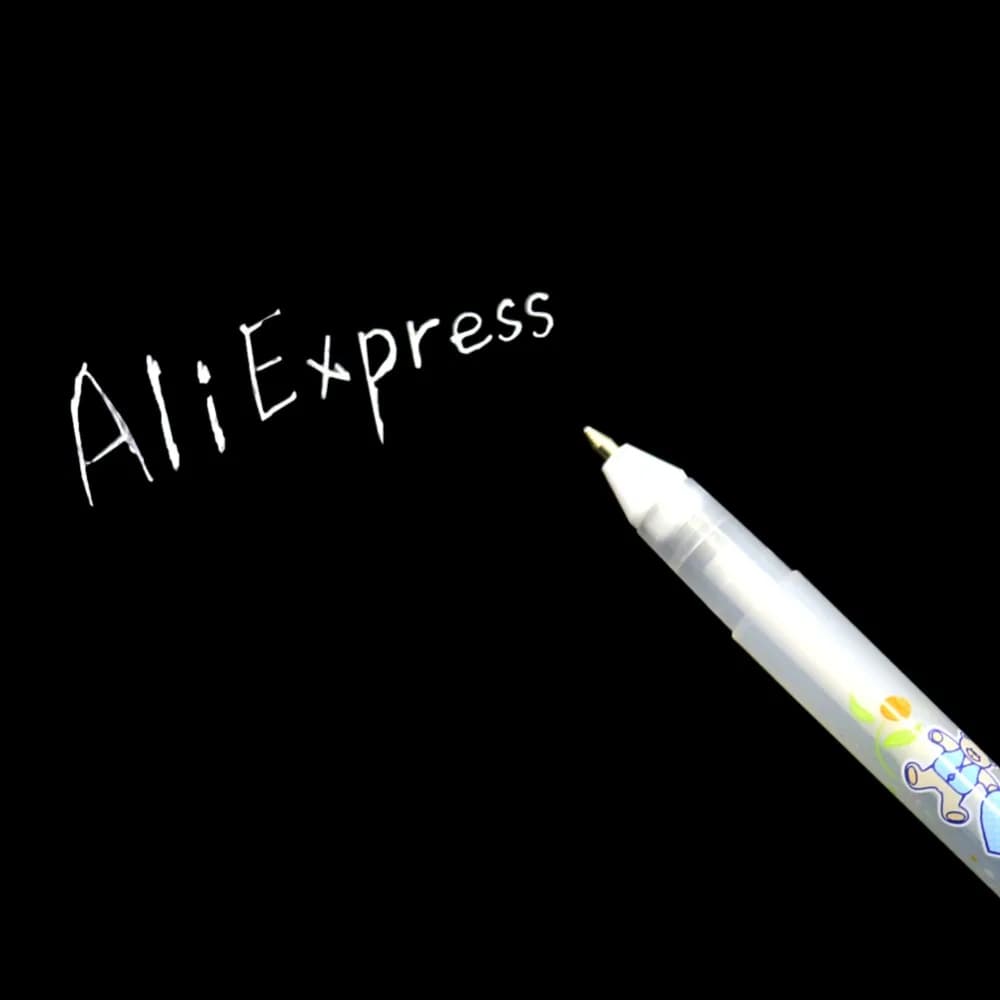 3 pezzi/set penna bianca perlescente evidenziata penna Mark Graffiti penna carina conchiglia scrittura liscia forniture per studenti