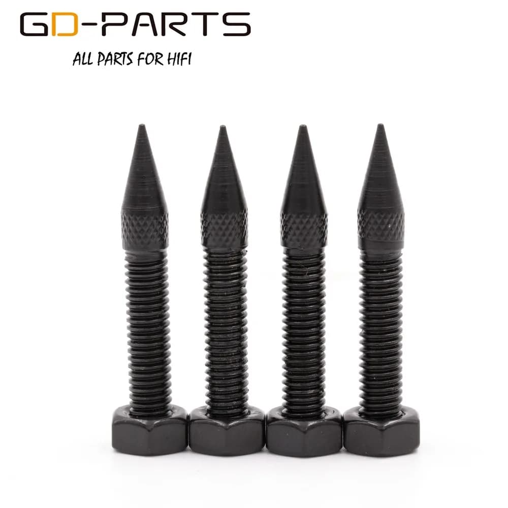 M6 M8 M10 Threading Iron Speaker Spikes Hifi Audio AMP Monitor Subwoofer Tool Insulating Foot Support Height Adjustable