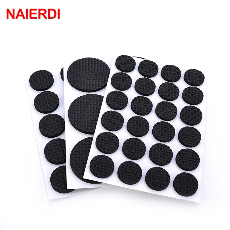 NAIERDI Anti Slip Zerbino Autoadesivo Mobili Pastiglie Piedi Tappetini Feltrini Paraurti Damper Per La Sedia Della Protezione Della Tabella Ferramenteria e attrezzi