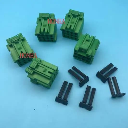 Spedizione gratuita 10/20/50/100 pezzi 1- 967622 -1 connettore per cavo automobilistico UNSEAL tyco femmina automatico verde a 12 pin