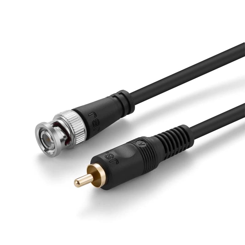 Digizulu HD SDI BNC a RCA Maschio Cavo di 1080 p 3G HD SD RG59 Coassiale Cavo per Telecamera A CIRCUITO CHIUSO monitor di Sistema di Sicurezza