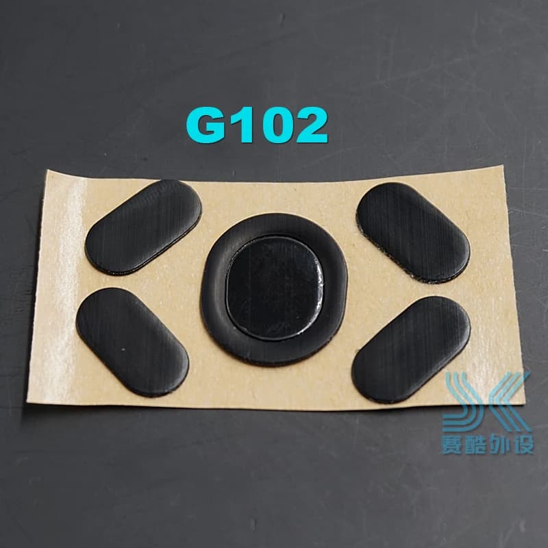1PCS 3M Mouse Feet for Logitech G100 g102 Gpro G300 G300s G302 G303 G304 G305 G400 G400S MX518 G402 Gaming Mouse 0.6 MM