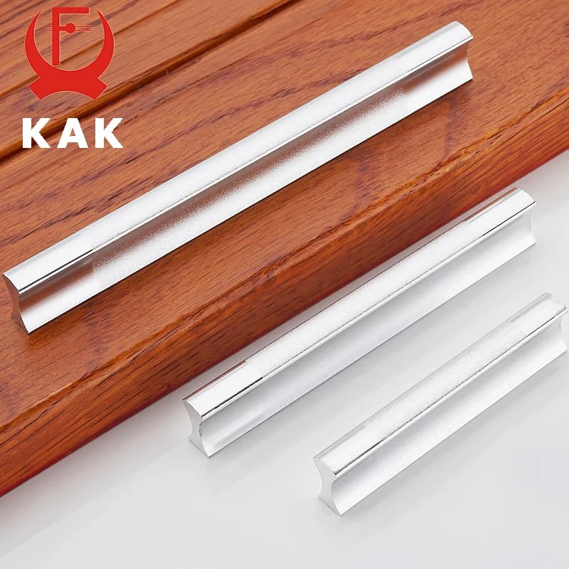 KAK Armadio Da Cucina Maniglie Maniglie Tiri Del Cassetto Porta In Lega di Alluminio Manopole Holder Box Case Estrattore Bastone Maniglia della Mobilia Ferramenteria e attrezzi