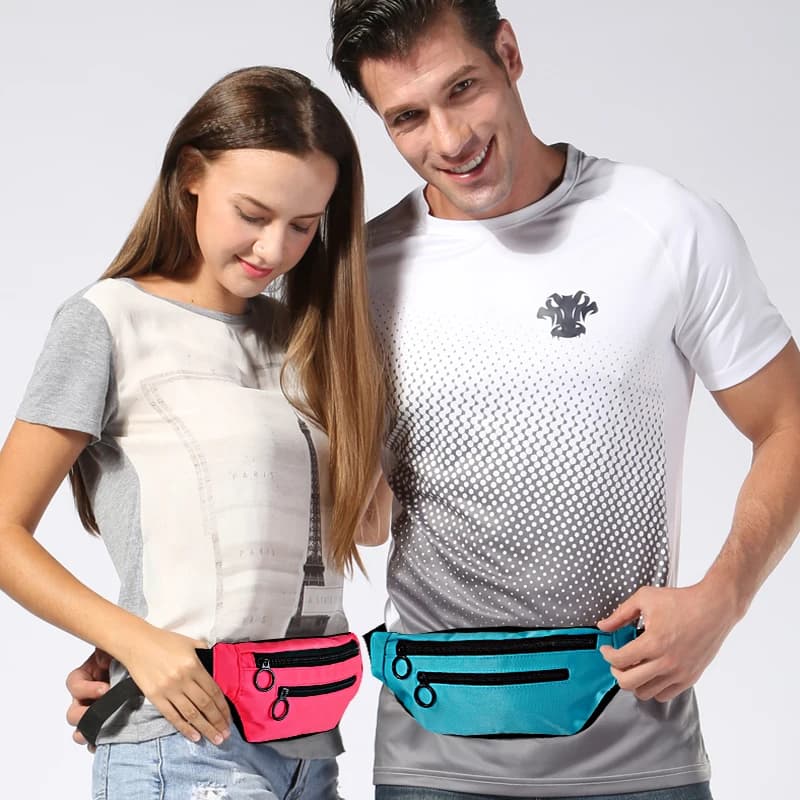 PLAYKING Sports Women's Waist Bum Belt For Money Wallet Phone Case Laptop Bag for Gym Dogs