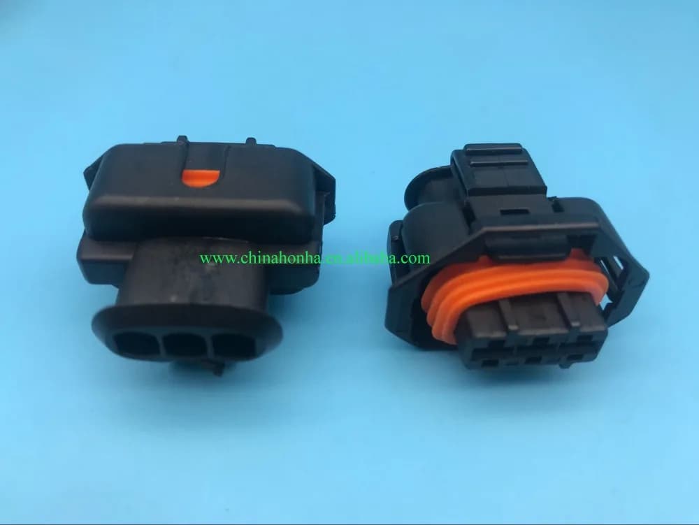 Spedizione gratuita 5 set/10 set connettore automobilistico femmina a 3 pin 1928403968
