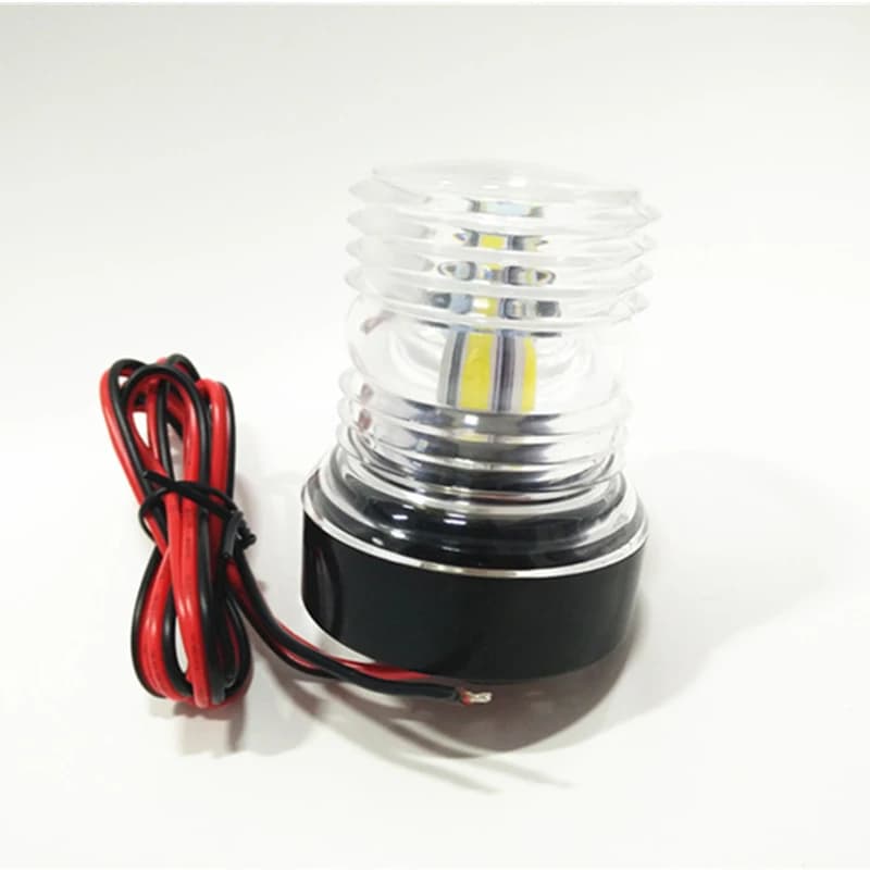 Luce per barca marina luce per Yacht tutto tondo 360 gradi bianco 12V LED luce per testa di ancoraggio di navigazione
