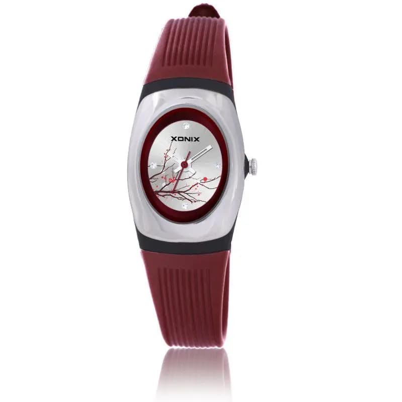 XONIX Puntatore di nuova moda da donna Piccolo studente Impermeabile 100 m Orologio elettronico al quarzoSwim Dive Relogio Feminino Montre XD
