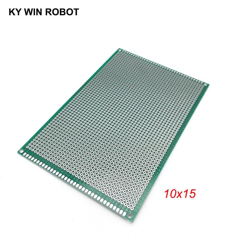 1pcs 10x15cm 100x150mm Double Side Prototype PCB Universal Printed Circuit Board Protoboard For arduino