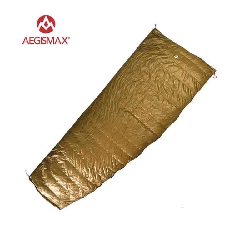 AEGISMAX Envelope Outdoor 95% White Goose Feather of Padded Bags Camping Pelo Trekking Equipment FP800 M L