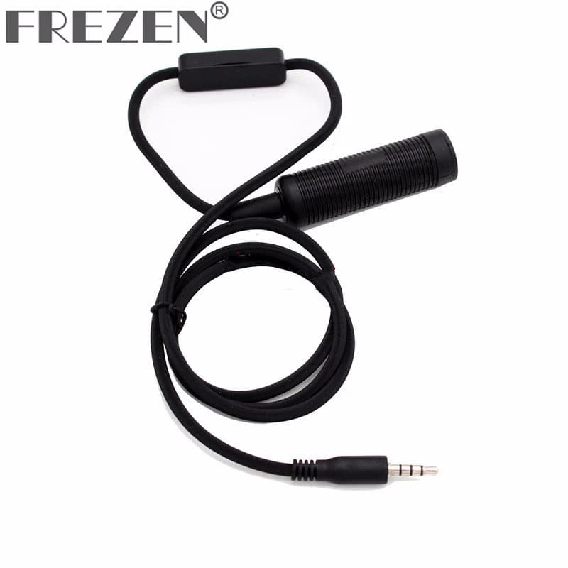 Z PTT cable plug for small tactical mobile phone headset for Iphone Samsung Xiaomi HuaWei ZTE Lenova Jack 3.5 mm
