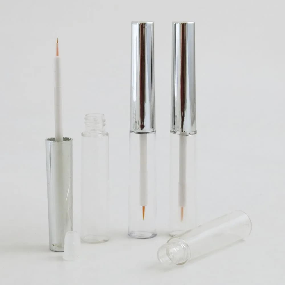 20 pcs 8 ml Transparent Plastic Hose Mascara Empty Bottle Reusable Eyelash Cream Fiala Liquid Container