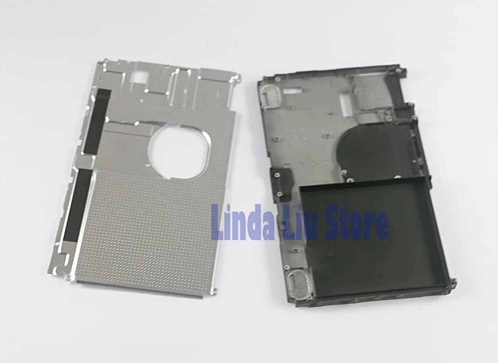 Sostituzione della copertura del telaio della piastra centrale OEM da 10 pezzi per Nintendo NS Switch / Switch Lite Console Shell Custodia in alluminio con telaio centrale