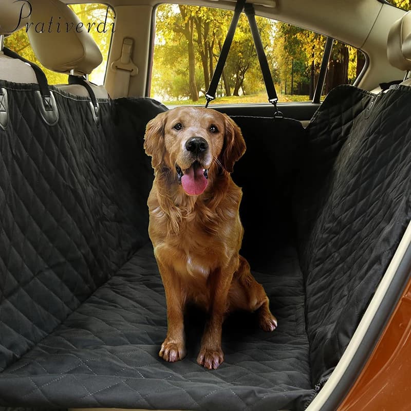 Pet Car Seat Covers For Big Dogs Waterproof Back Bench Seat Car Interior Travel Pet Accessories Dog Carriers Car Seat Covers Mat