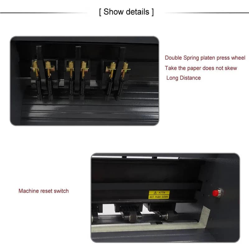 plotter da taglio per vinile 45W larghezza di taglio 780mm plotter per vinile cutter SK-870T Plotter da taglio USB 110v 220v 1pz