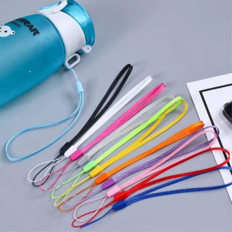 30 pz 17.5cm Nylon corto pratico cordini da polso per chiavette USB chiavi badge Selfie Stick 7 pollici