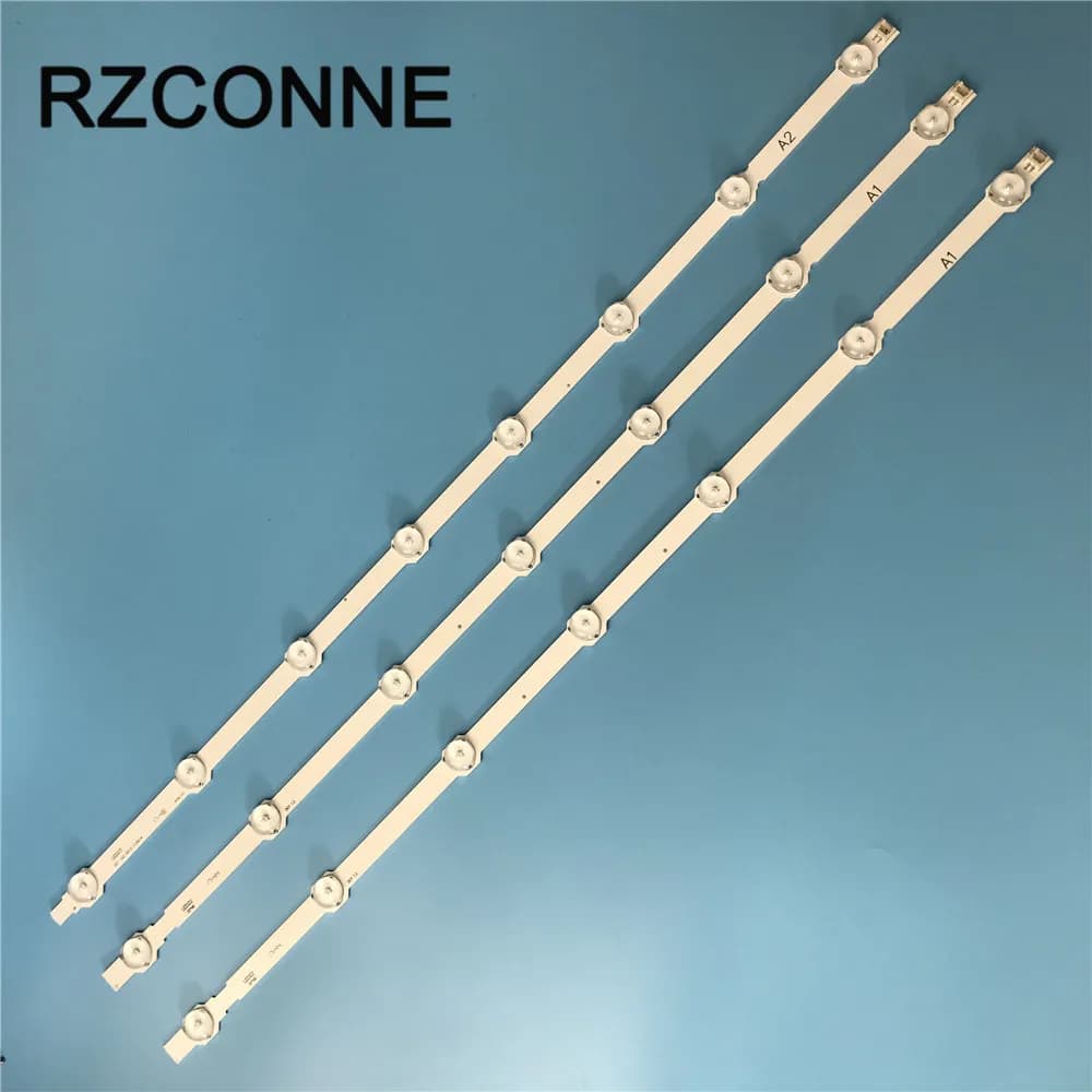 Strisce LED da 630mm per 32'' ROW2.1 Rev 0.9 Tipo A1/A2 6916L-1204A 6916L-1205A 6916L-1295A 6916L-1296A 32LA621V 32LN540U-ZA