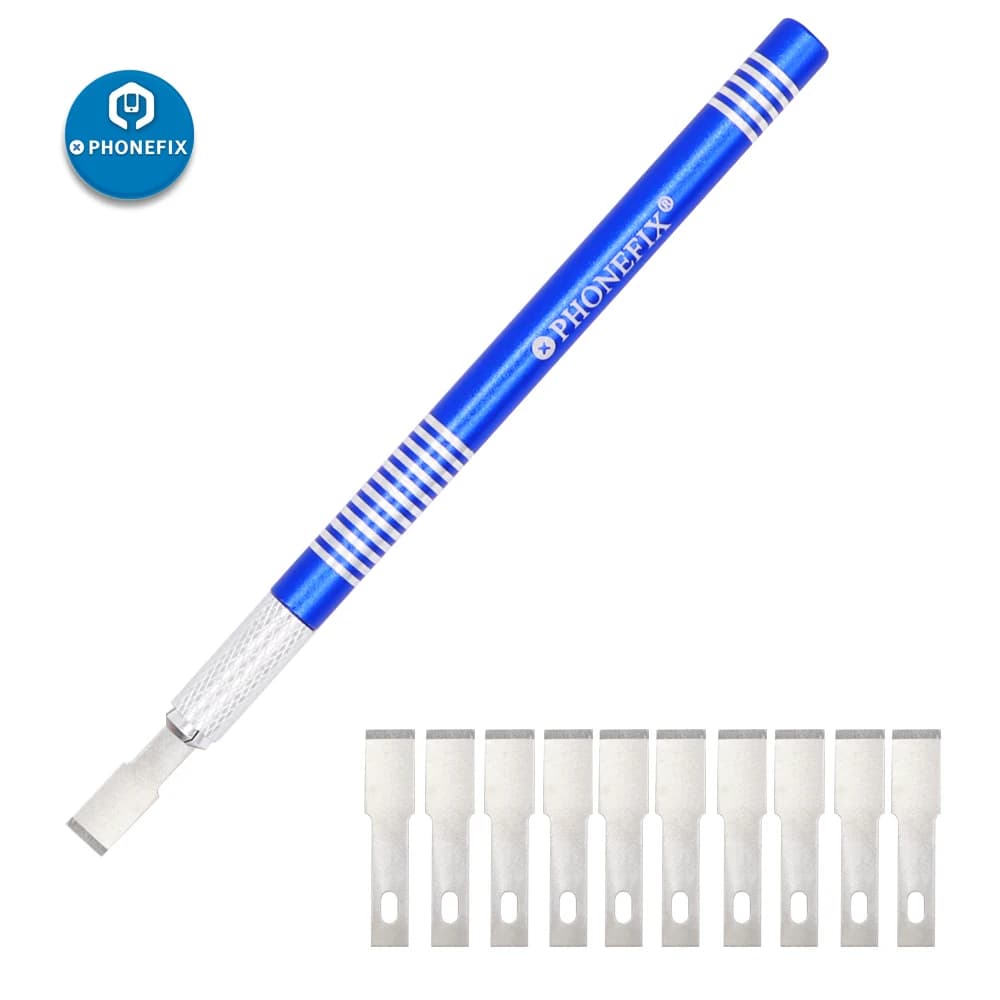 Repair of the motherboard of the mobile phone Printed circuit DIY Repair Tools Manual tools Kit of tools for scalpel of non-slip metal