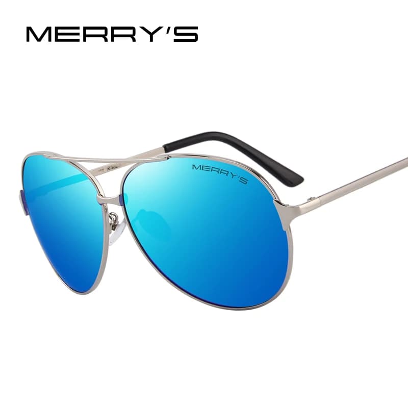 MERRYS di DISEGNO Uomini/Donne Classic Aviation Occhiali Da Sole Polarizzati di Guida Occhiali Da Sole 100% Protezione UV S8008