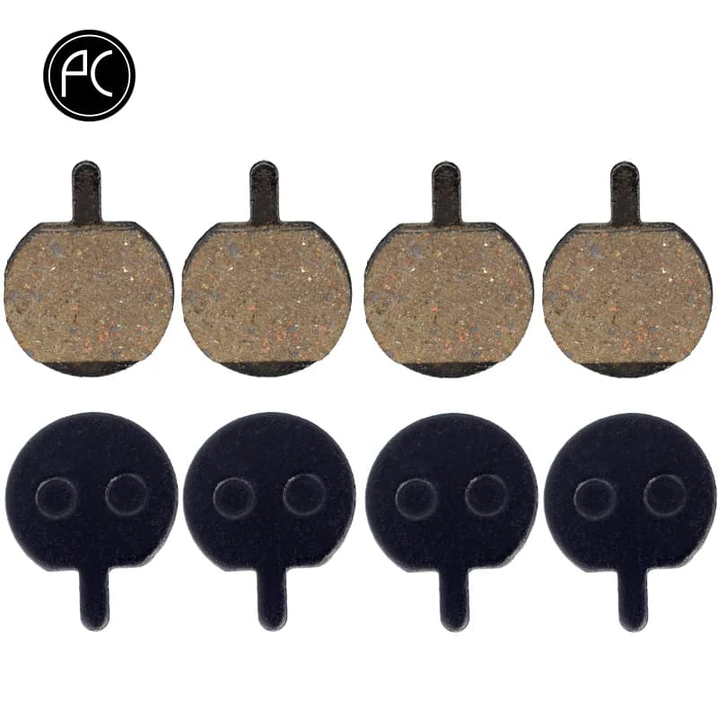 PCycling 4 paia (8 pezzi) pastiglie freno idrauliche per bicicletta per JAK-5 B777 pastiglie freno a disco in resina originali per mountain bike 10g parti MTB