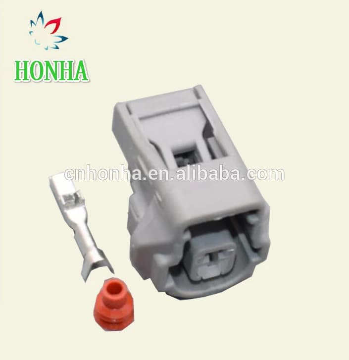 Il trasporto libero 1 Pin per 2JZ Sensore di Detonazione Spine Per Auto Auto Filo Impermeabile Femmina Connettori spina Per Toyota 7283-1015-10