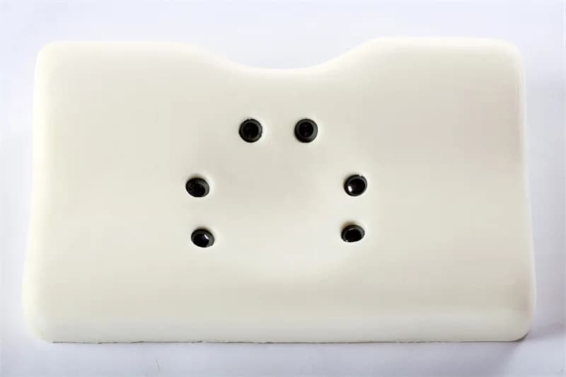 Nuovo Ortopedico In Lattice Magnetica 50*30CM del Collo Fibra Cuscino di Gomma Piuma di Memoria di Rimbalzo Lento Cuscino Cervicale Salute e Bellezza Dolore Rilascio