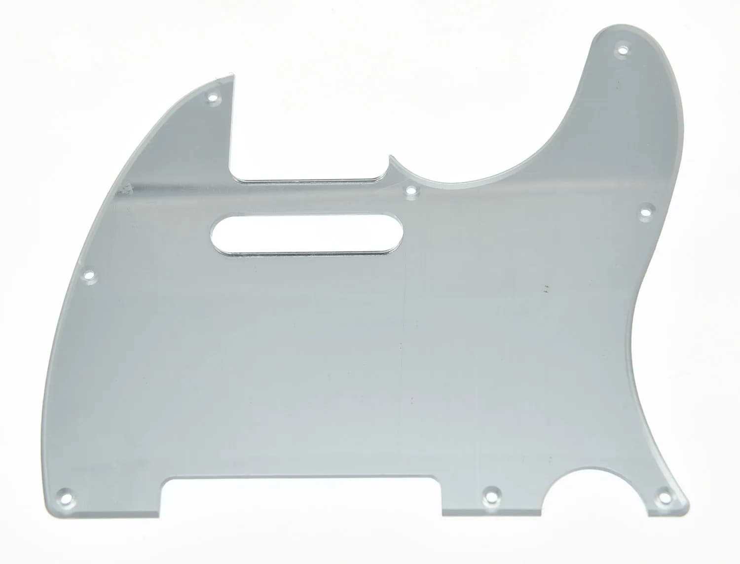 TL Plate antigraffio per plettro per chitarra Specchio argento