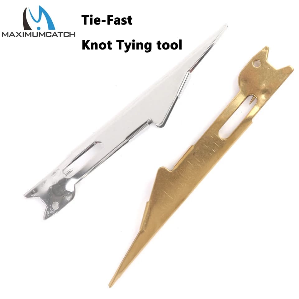 Maximumcatch stainless steel tie tool to tie fly with fast knot tool to tie the Tyer for fishing fly knot box for fishing gear