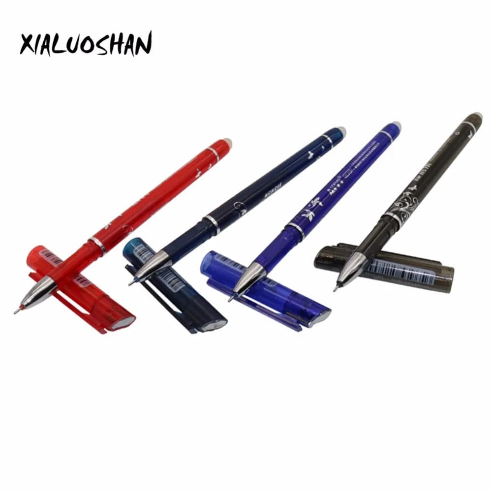 Le ricariche per penna Gel cancellabili da 5 pezzi sono inchiostro blu rosso blu e nero una penna neutra per scrittura magica forniture scolastiche per ufficio