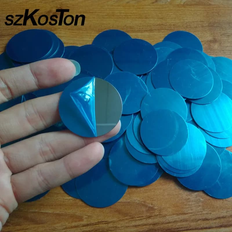 Piastra metallica disco in lamiera di ferro per magnete supporto per cellulare per auto piastra in ferro metallico per supporti magnetici per telefono da auto