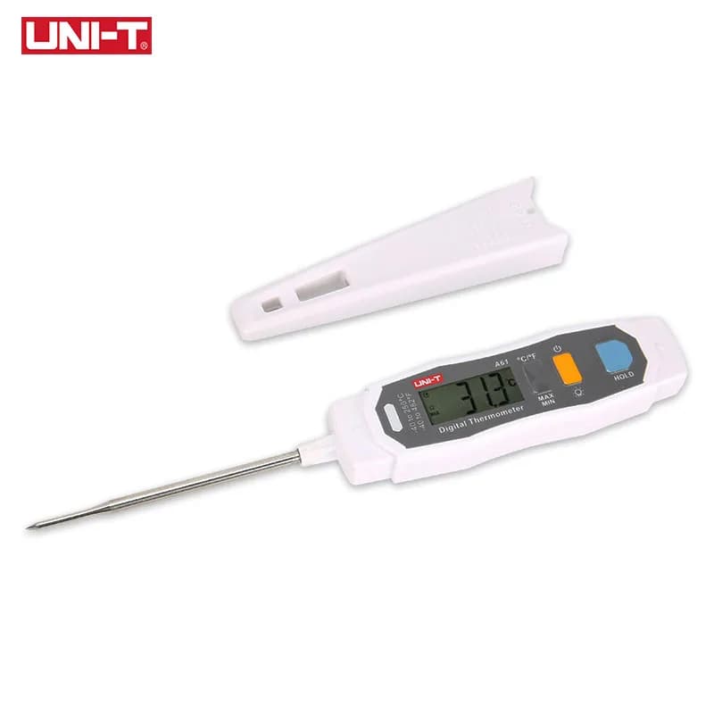 Termometro digitale da cucina con sonda UNI-T per barbecue per grigliare carne e pizza -40-250 gradi