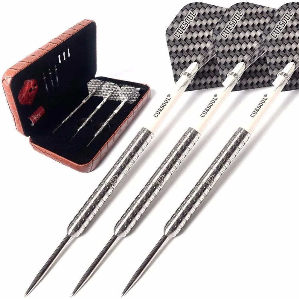 CUESOUL Set di freccette con punta in acciaio al tungsteno super sottile al 98% 22 g/24 g/26 g serie Swift
