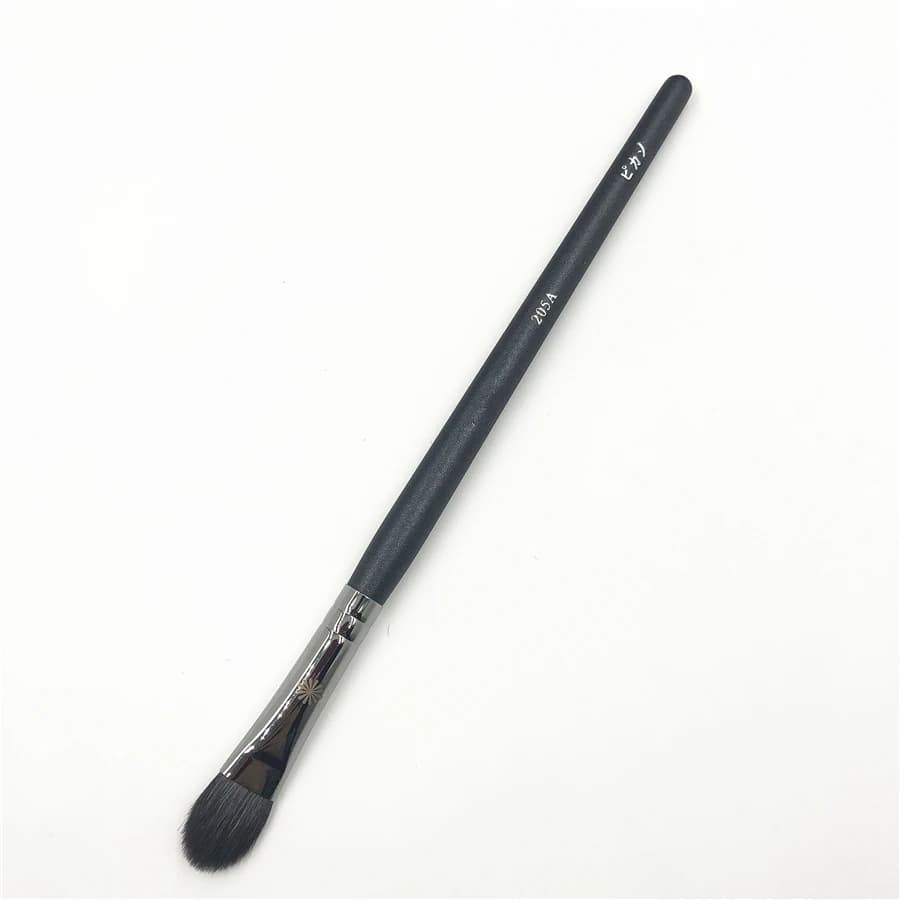 High band # 205A Shade Brush in natural hair squirrel Professional makeup brush soft and tapered for eye shadow large and nose