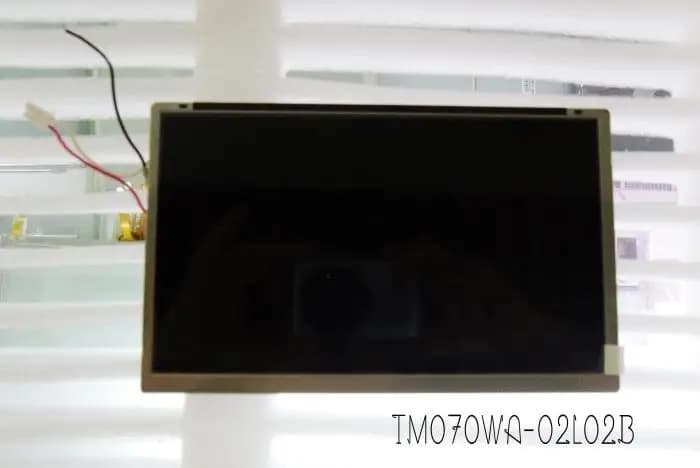 Spedizione gratuita Nuovo schermo LCD originale da 7 pollici TM070WA-02L02B GPS per auto, cornice per foto digitale