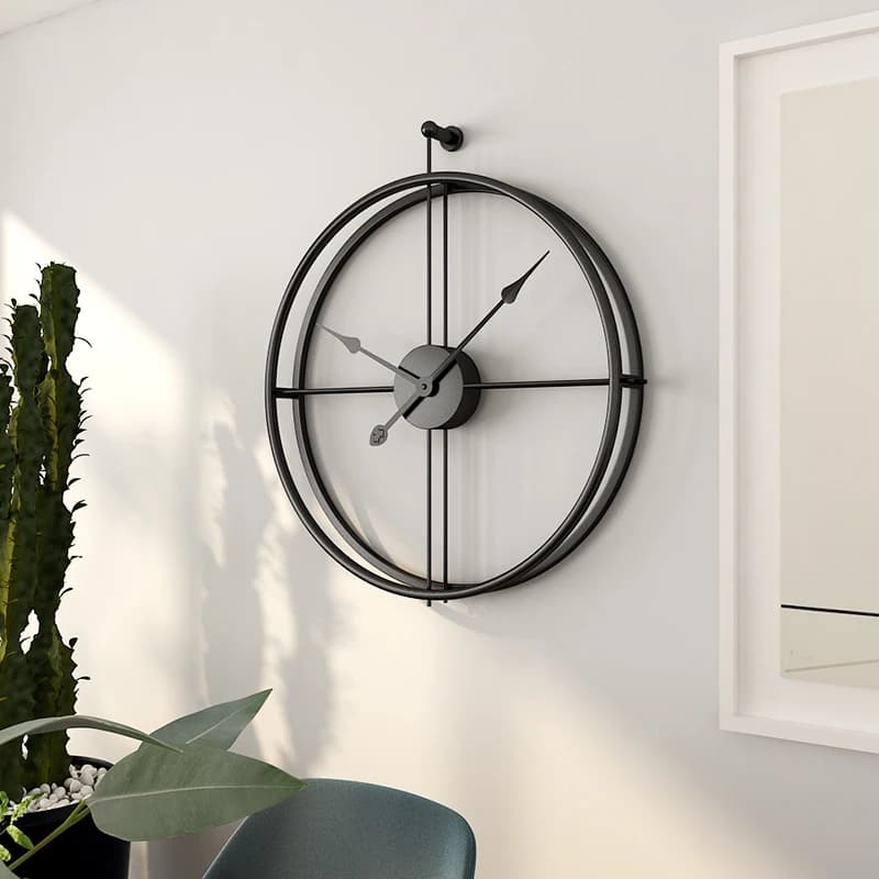 55 cm large silent wall clock, modern design, for home decoration, office, European style, wall clock to hang.