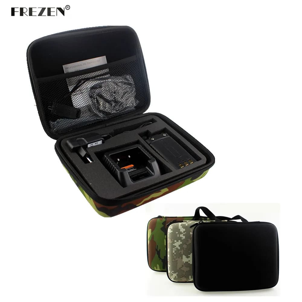 Scatola di immagazzinaggio della borsa/borsa borsa della cassa del Carring della mano della Radio bidirezionale per BAOFENG UV-5R UV-5RA UV-5RE Plus TYT Walkie Talkie/Interphone
