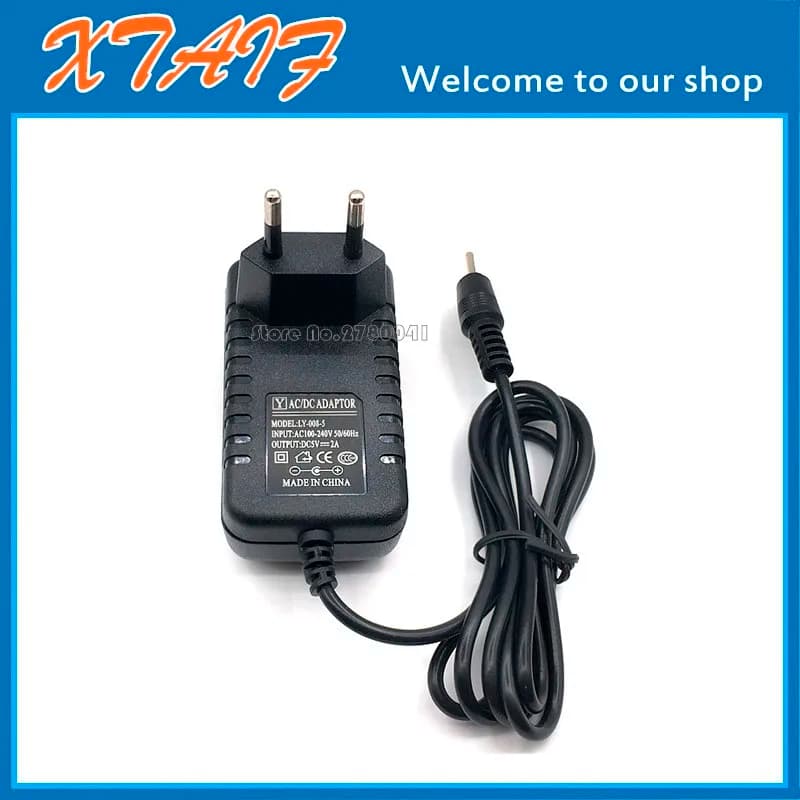 Caricabatterie universale EU/US/UK/AU Spina 5V 2A DC 2.5mm Adattatore di alimentazione per Tablet PC iWork8 3G Q88 Chuwi V88 Cube U35GT2 U39GT