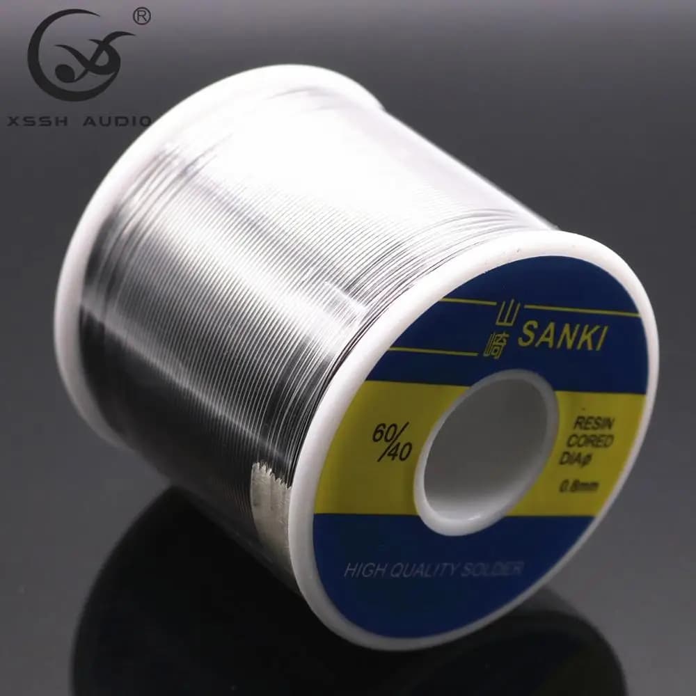 XSSH YIVO Audio DIY OEM ODM High Quality Wiring Accessories Diameter 0.8mm Weight 250g 800g SN60/PB40 ROSIN CORE SOLDER WIRE